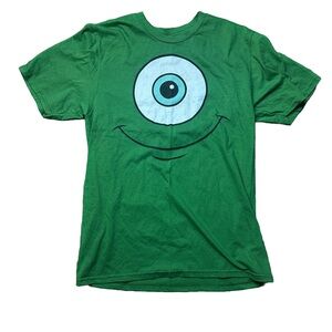 Green and white Mike
Wazowski Monsters Inc t-shir